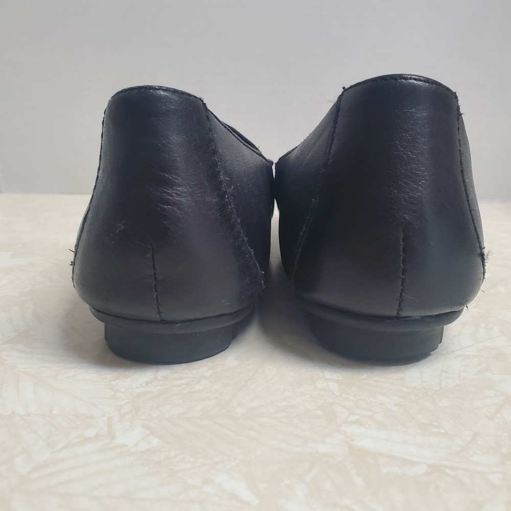 Born Black Sebra Leather Slip-On Loafers for Women - Picture 4 of 6